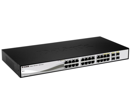 Switch D-Link 28p DGS-1210-24 (24x10/100/1000Mbit 4xCombo/SFP)